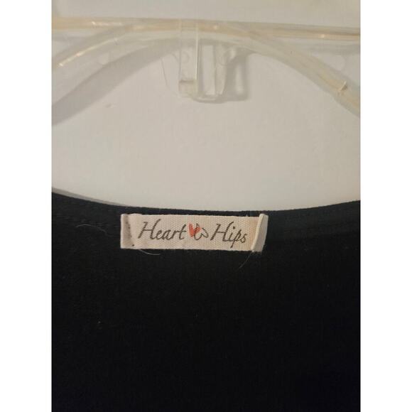 Women's Heart & Hips Little Black Dress In Size Medium - Picture 5 of 6